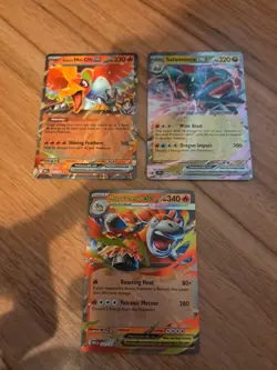 Pokemon 3 Card S&V Era Ex Bundle - Image 1
