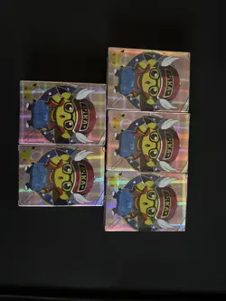 Cosplay Pikachu Cards Set Of 55!!! US SELLER! Complete BOX SET! NEW!!! 5 Packs - Image 1