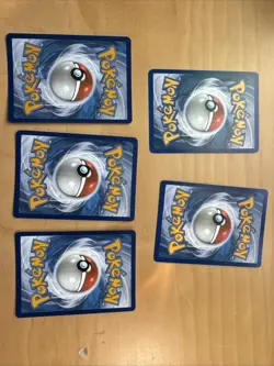 Lot Of 5 Pokemon Cards Vintage And Modern - Image 2