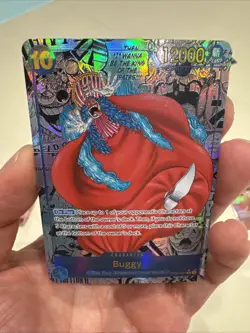 One Piece CCG Buggy Manga Alternative Art OP09-051 English Custom Card - Image 5