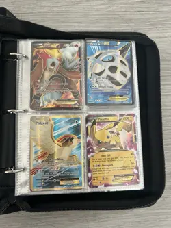 Old Pokemon Card Collection binder Full Art, Holo, Reverse Holo, Ex, Break Cards - Image 1