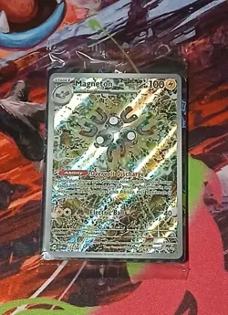 Magneton 159 *SEALED* Surging Sparks Black Star Promo Card - Image 1