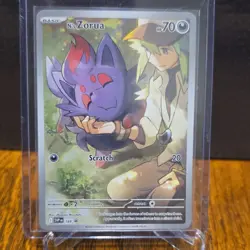Pokemon N's Zorua SV: Scarlet & Violet Promo 189 Promo Basic 70 HP Card Stock - Image 1