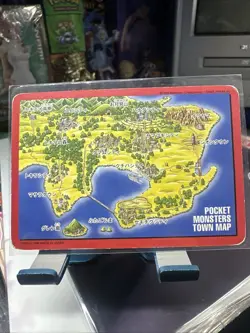 Charizard Pokemon Card Japanese Game Nintendo Rare Town Map Carddass Red part2 - Image 2