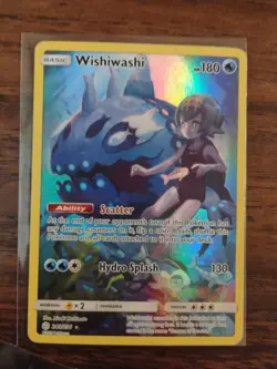 Wishiwashi - 240/236 - Pokemon Cosmic Eclipse Sun & Moon Secret Rare Card HP-DMG - Image 1