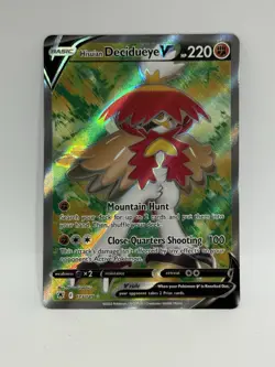 Pokemon TCG Hisuian Decidueye v Sword & Shield Astral Radiance Holo Card 173/189 - Image 1