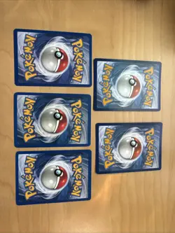 Lot Of 5 Pokemon Cards Vintage And Modern - Image 2