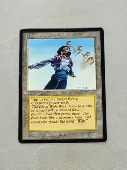 MTG Island of Wak-Wak Arabian Nights Magic the Gathering - Image 1