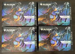 4x MAGIC THE GATHERING - FINAL FANTASY GIFT BUNDLE - Factory Sealed - 4 Boxes! - Image 1