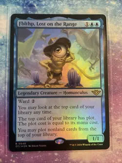 x1 Fblthp, Lost on the Range OTJ MTG 48 FOIL RARE M/NM 1x - Image 1