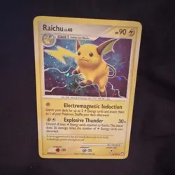 Nintendo Raichu 90 HP Stage 1 Diamond & Pearl 15/123 Holo Pokemon Card 2007 - Image 1