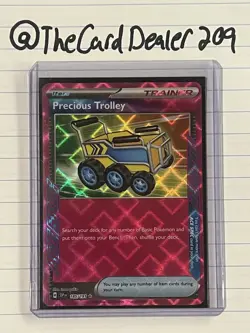Pokemon TCG Precious Trolley 185/191 SV08 Surging Sparks ACE SPEC Rare NM - Image 1