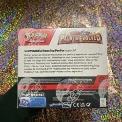 Pokemon 2023 Scarlet & Violet Paldea Evolved Booster Box Factory Sealed - Image 4