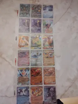 Pokemon Full Art Modern Lot Of 18 LP - Mint - Image 1