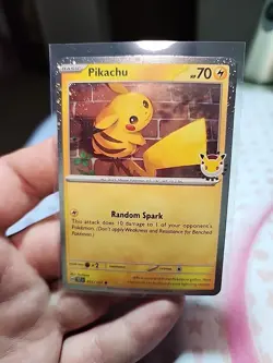 Pikachu (Pokemon Day 2026 cosmo) 051/162 Temporal Forces Cosmos Promo - Image 1