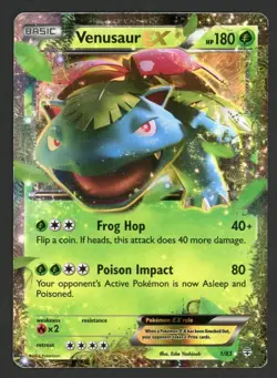 Venusaur EX 1/83 Holo Rare EX Generations Pokemon MP - Image 1
