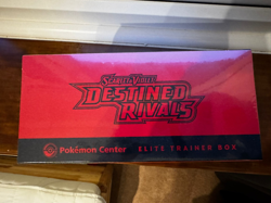 Pokemon TCG S&V Destined Rivals Pokemon Center Elite Trainer Box - Case Fresh - Image 2