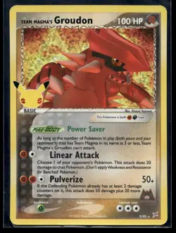 Team Magma's Groudon 9/95 Pokemon Classic Collection Celebrations: Holo - Image 1