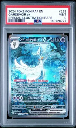 2024 POKEMON PAF EN-PALDEAN FATES SPECIAL ILLUSTRATION RARE GARDEVOIR EX PSA 9 - Image 1