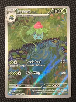 2023 Pokemon MEWen 151 (English) 167/165 Ivysaur - Image 1