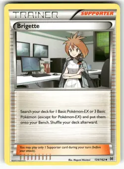 Brigette XY - BREAKthrough Uncommon Pokemon Lightly played - Image 1