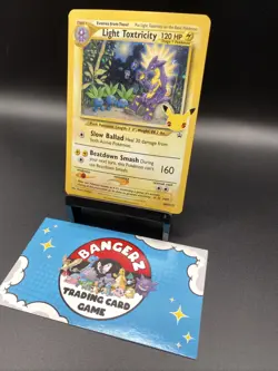 Pokemon TCG Light Toxtricity SWSH137 Celebrations 25th Black Star Promo Holo - Image 2