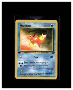 Pokemon TCG 1st Edition Magikarp 47/82 Team Rocket Regular - Image 1