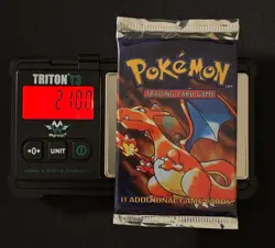 Factory Sealed - Base Set - Booster Pack - Vintage Pokemon 1999 WOTC - Charizard - Image 3