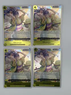 One Piece Kikunojo R OP06-104 Wings Of The Captain Playset (NM) - Image 1