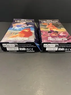 Disney Lorcana First Chapter 2 Starter Deck Lot Sealed Moana Simba - Image 3