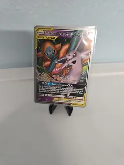 Espeon & Deoxys GX 72/236 TAG TEAM World Championships 2019 Pokemon Card - Image 1