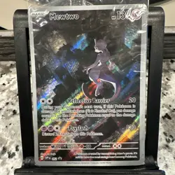 MEWTWO SVP 052 Scarlet Violet 151 Promo Illustration Rare Pokemon Card SEALED - Image 1