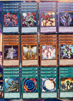Elemental HERO Deck Core 54 Card Set Sunrise Vyon Neos AE NM YuGiOh - Image 2