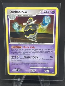 2008 Dusknoir DP33 Black Star Promo Holo Rare Pokemon Card Near Mint - Image 3