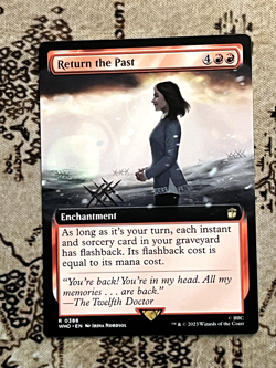 Return the Past (Extended Art) - Doctor Who - 388 - #Lightly Played - Image 1