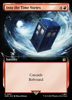 Into the Time Vortex - Extended Art - Commander: Universes Beyond: Doctor Who - - Image 1