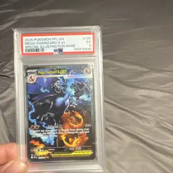 Pokemon Mega Charizard X ex Special Illustration Rare Holo 125/094 PSA 5 - Image 3