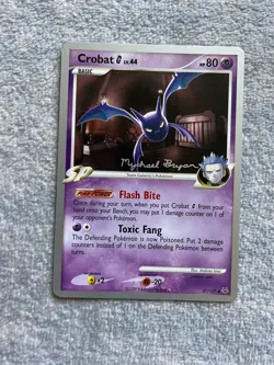 Pokemon Card - Crobat - World Championships 2010 (47/127 - Platinum) - Image 1