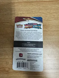 Pokemon TCG Battle Styles Charmander Promo Sealed Blister Booster Pack with Coin - Image 2