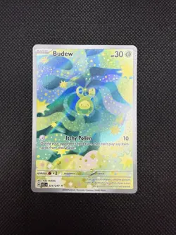 Pokemon TCG Ascended Heroes Budew 221/217 Near Mint Condition Pack Fresh - Image 1