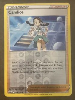 Candice 152/195 Reverse Holo Swsh12: Silver Tempest Pokemon TCG NM - Image 1