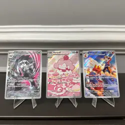 Pokemon TCG Ascended Heroes Illustration Rare Lot -Magcargo, Slurpuff, Obstagoon - Image 1
