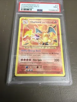 Pokemon XY Charizard Evolutions Holo PSA 9 Graded mint Slab - Image 4