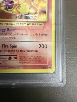 Pokemon XY Charizard Evolutions Holo PSA 9 Graded mint Slab - Image 5