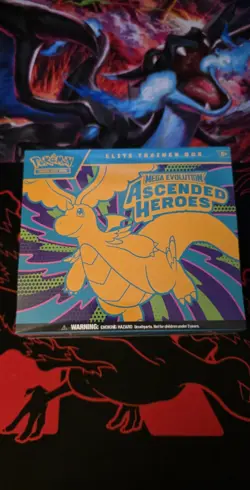 Pokemon Ascended Heroes TCG ETB Elite Trainer Box NEW (Stock in hand) - Image 1