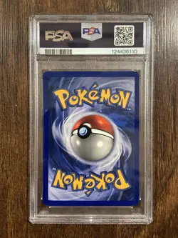 1999 Base Set Pokemon TCG Mewtwo Holo PSA 5 Graded Excellent 10/102 - Image 2