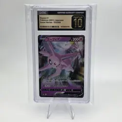 Pokemon Espeon V 035/069 S6a Eevee Heroes Japanese CGC Pristine 10 Holo - Image 1