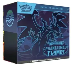 Pokemon TCG: Phantasmal Flames Factory Sealed Elite Trainer Box - Image 1