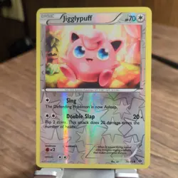 Pokemon Jigglypuff Reverse Holo Basic Balloon 78/99 HP70 2012 English - Image 1