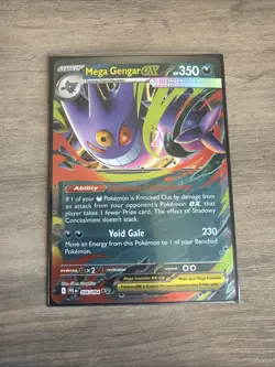 Pokemon TCG Mega Gengar Ex - ME02: Phantasmal Flames 56/94 Double Rare - Image 1